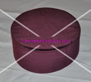 Knights Templar Maroon Cap [without Badge] - Click Image to Close